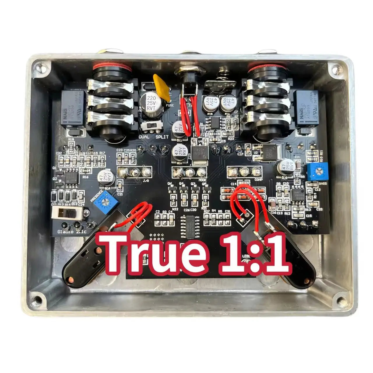 BIG MAN GLADIO Guitar Effect Pedal Distortion Overdrive Dual Overdrive Preamp With True Bypass NEW 1:1