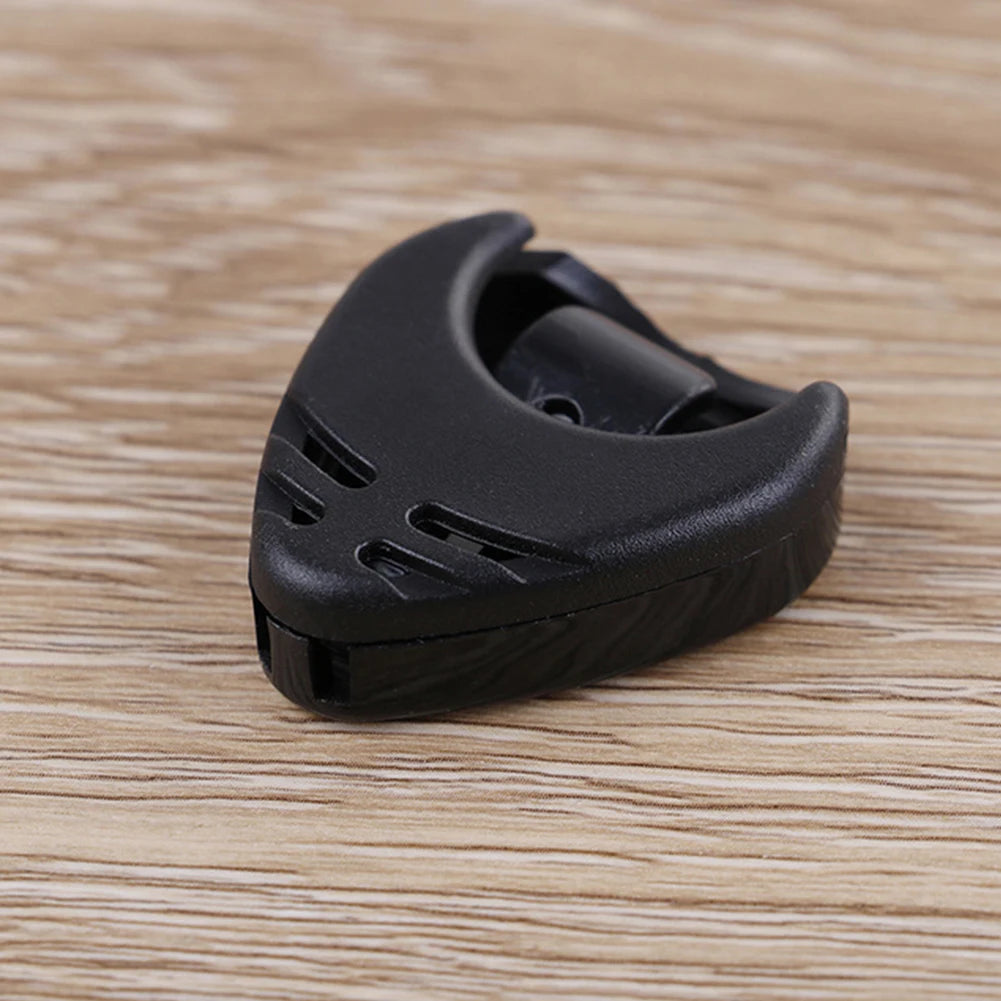 10Pcs Electric Guitar Picks Colorful Guitar Picks & Pick Holder Set Bass Picks Multifunction Celluloid Guitar Accessories