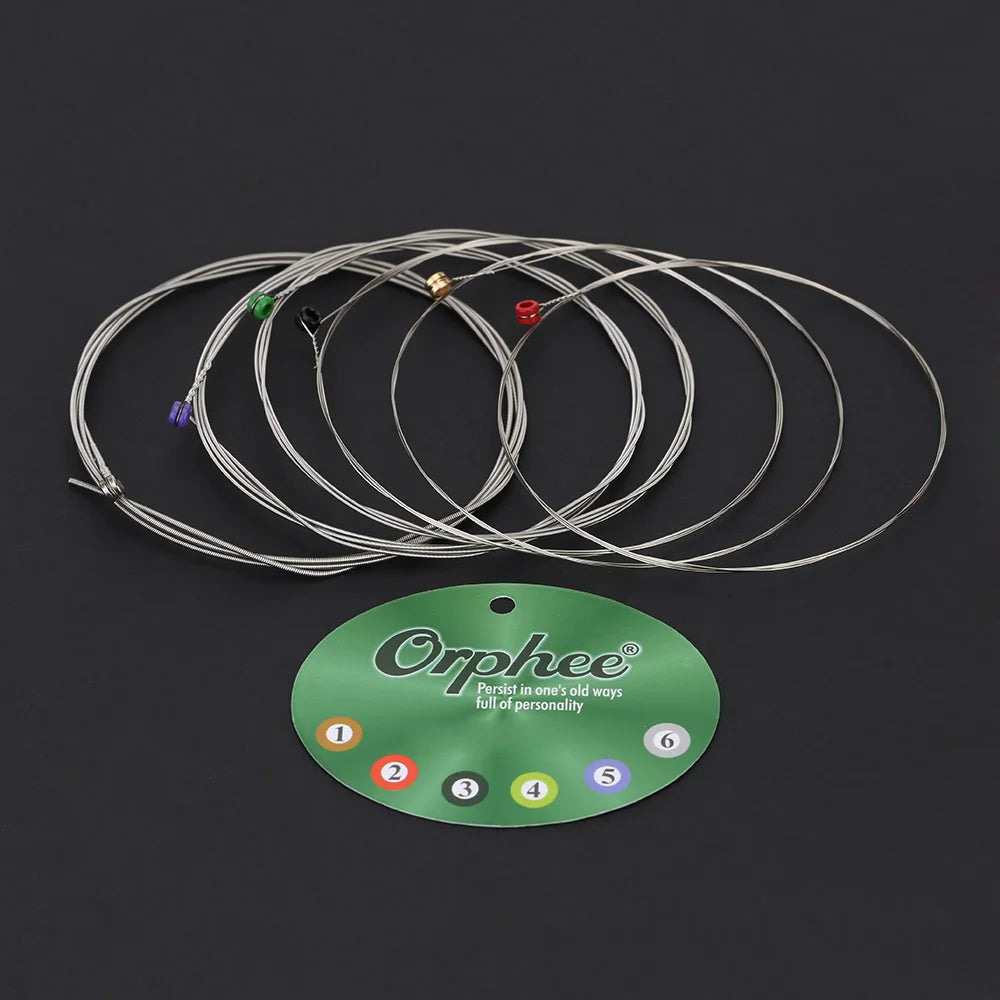 Guitar Strings Set Orphee RX15 Electric Guitar String Set (.009-.042) Alloy Super Light Tension