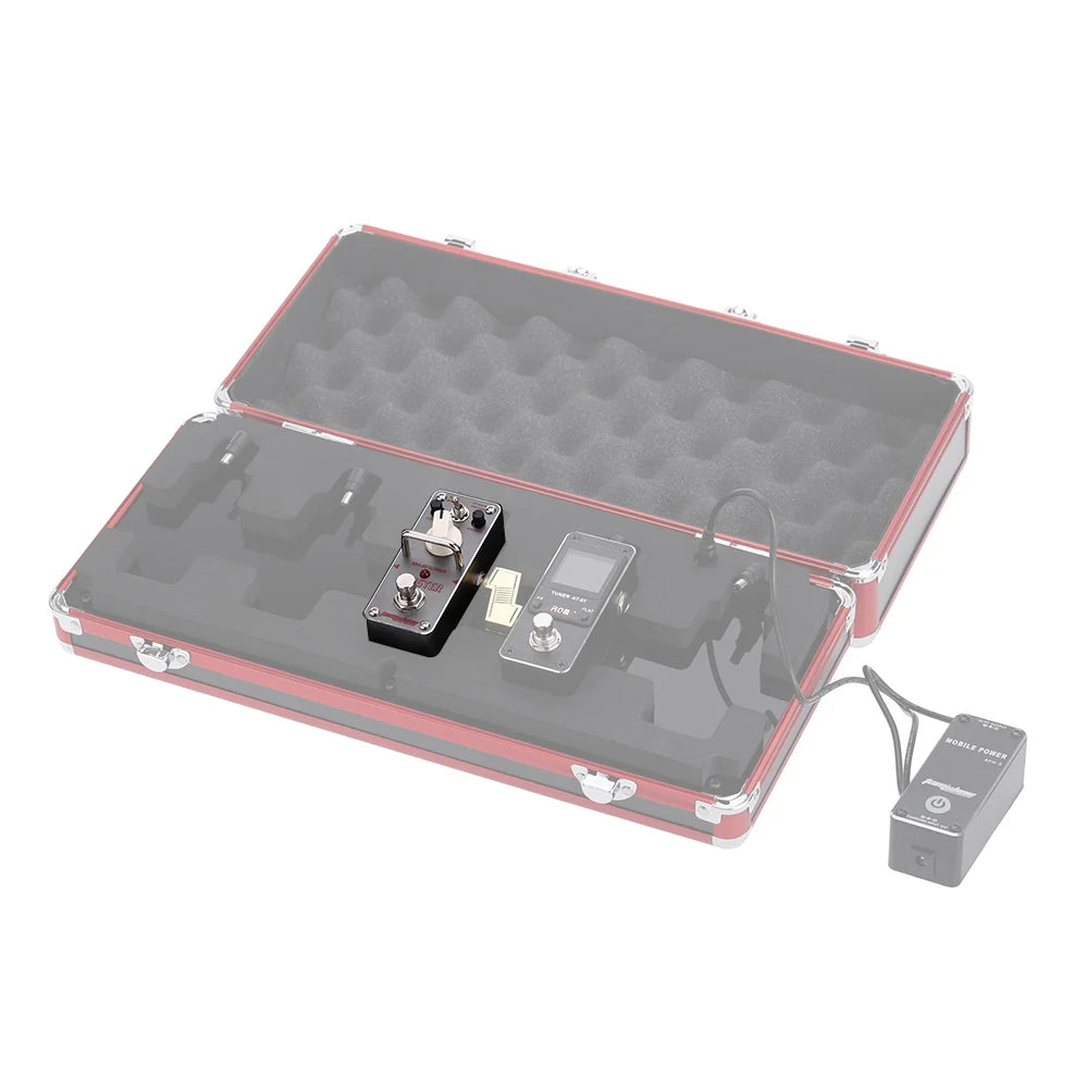 AROMA AT-07 Mini Chromatic Tuner Effect Pedal Mini Single Electric Guitar Effects