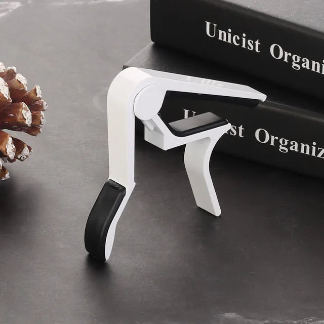 High Quality Aluminium Alloy Metal New Guitar Capo Change Clamp Key Acoustic Classic Guitar Capo For Tone Adjusting