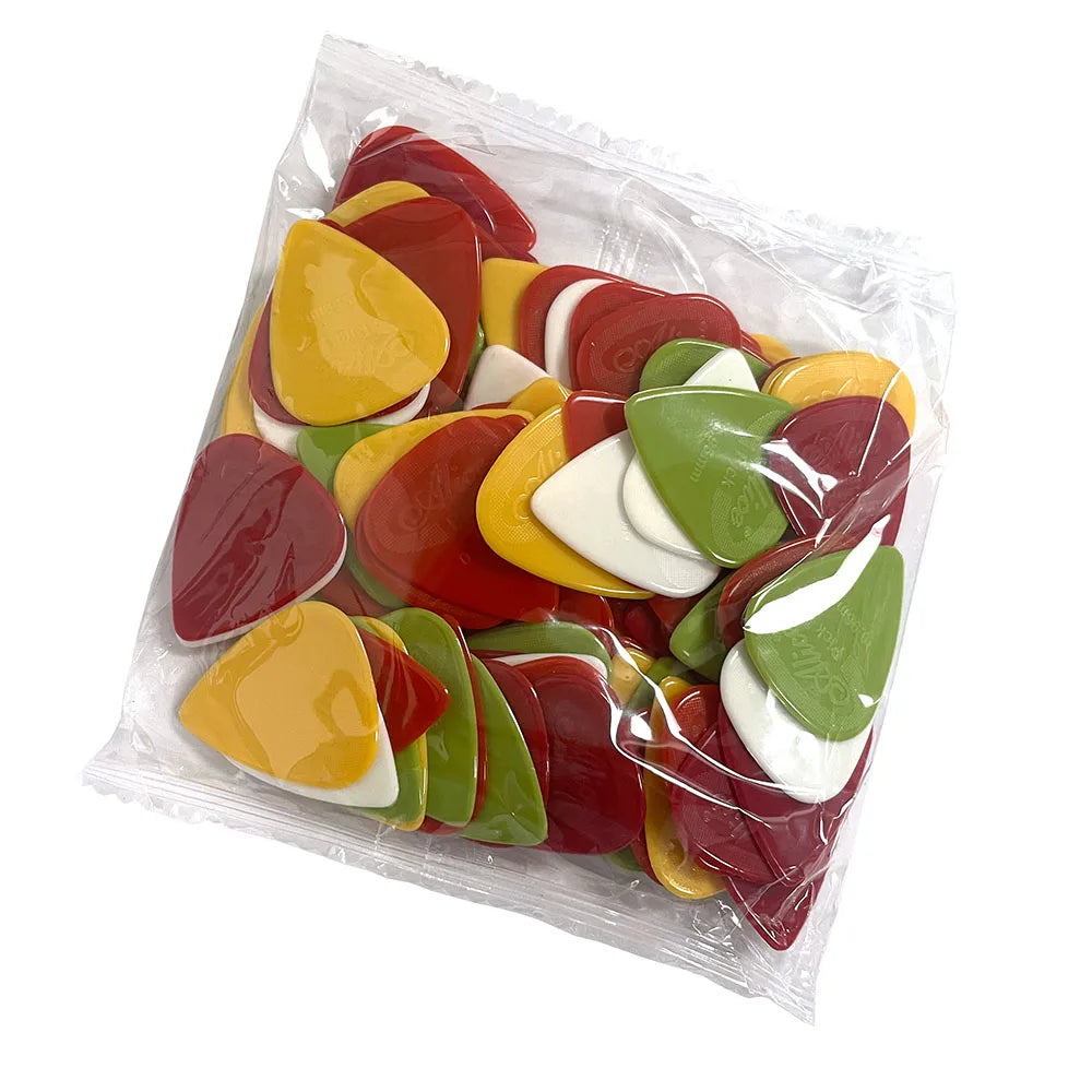 Lot of 100pcs Alice AP-G Heavy 0.96mm Glossy Anti-Skid Projecting Nylon Guitar Picks Plectrums Bass Picks