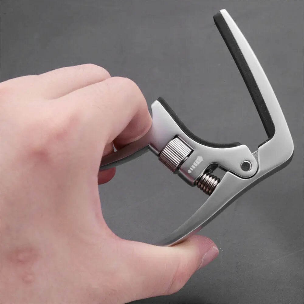 AROMA AC-30 Guitar Capo for Acoustic Guitar and Electric Guitar Pressure Tension Guitar Pressure Tension Adjustable Guitar