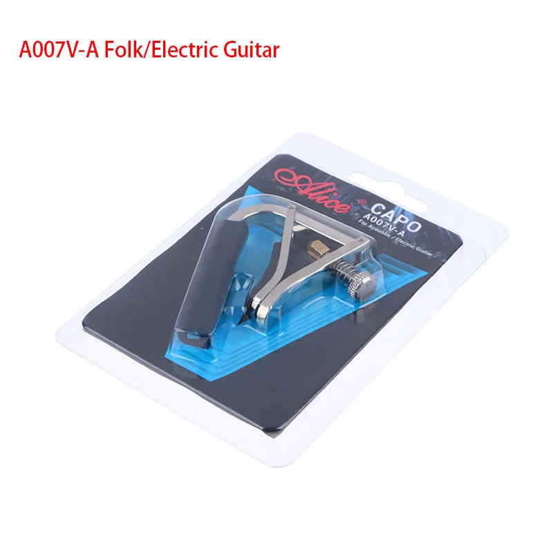 Classical Folk Acoustic Guitar Capo Metal Adjustable Pitch Clip Tuning Clamp Universal Capo Quick Change Clip