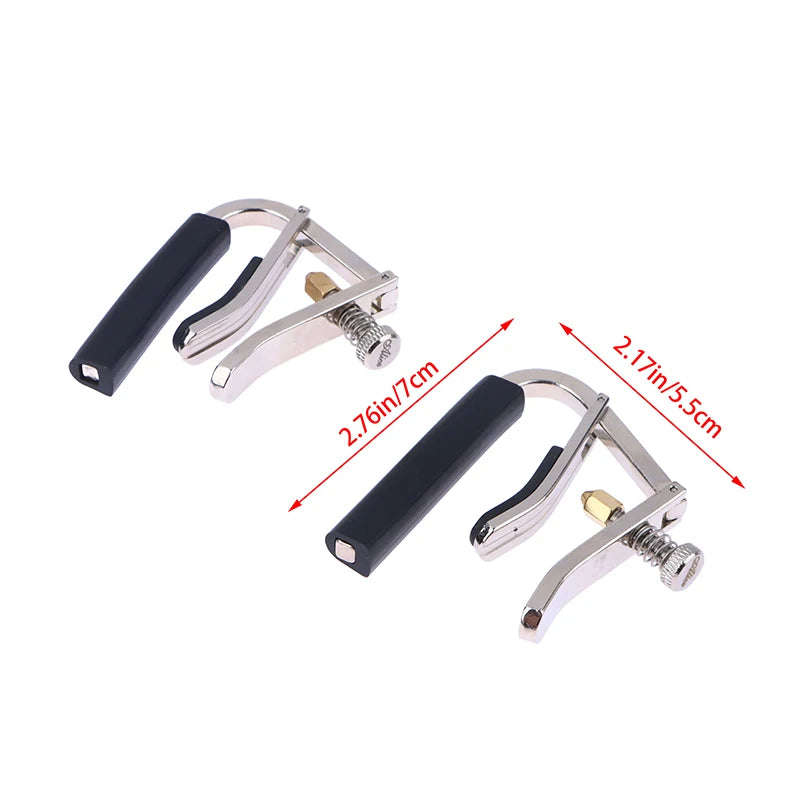Classical Folk Acoustic Guitar Capo Metal Adjustable Pitch Clip Tuning Clamp Universal Capo Quick Change Clip