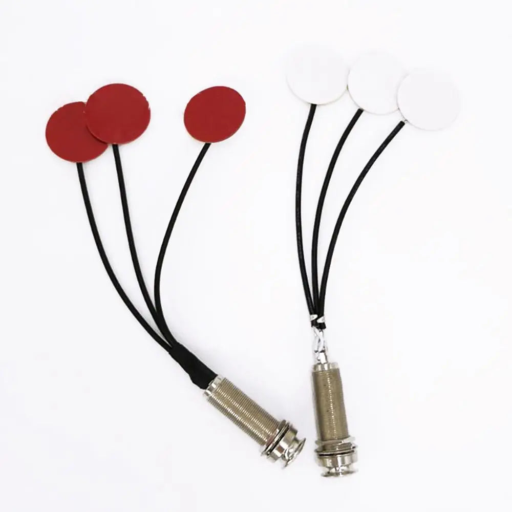 Guitar Pickup Professional Piezo Contact Transducer Microphone Pickup for Guitar Violin Banjo Mandolin Ukulel Guitar Accessories