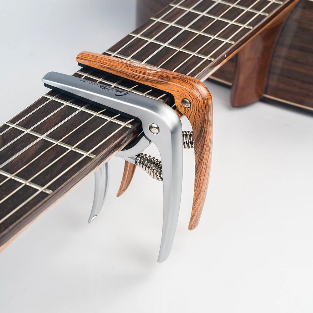 JOYO Guitto Series GGC-04 Guitar Capo High-strength Aluminium Alloy Pure Natural Sound High-Quality Spring Steel Capo