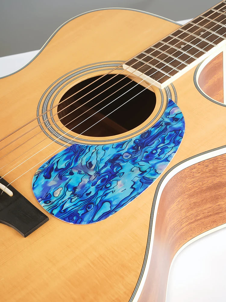 1 Piece Professional Folk Acoustic Guitar Pickguard Thicknesses 0.5 mm Self-adhesive Pick Guard Sticker, Guitar Accessories
