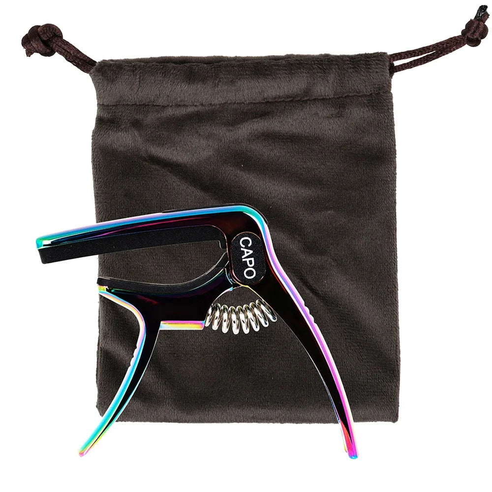 GALUX Universal Guitar Capo Quick Metal Change Clamp Key Guitarra Capo for Acoustic Classic Electric Guitar Parts Accessories