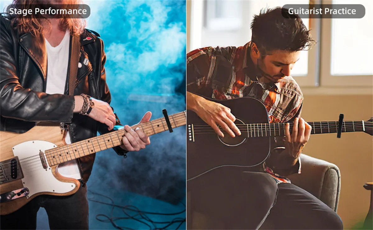 Miwayer Guitar Capo - Universal Transposition Clip for 6/12-String Acoustic/Electric/Classical Guitars & Ukulele