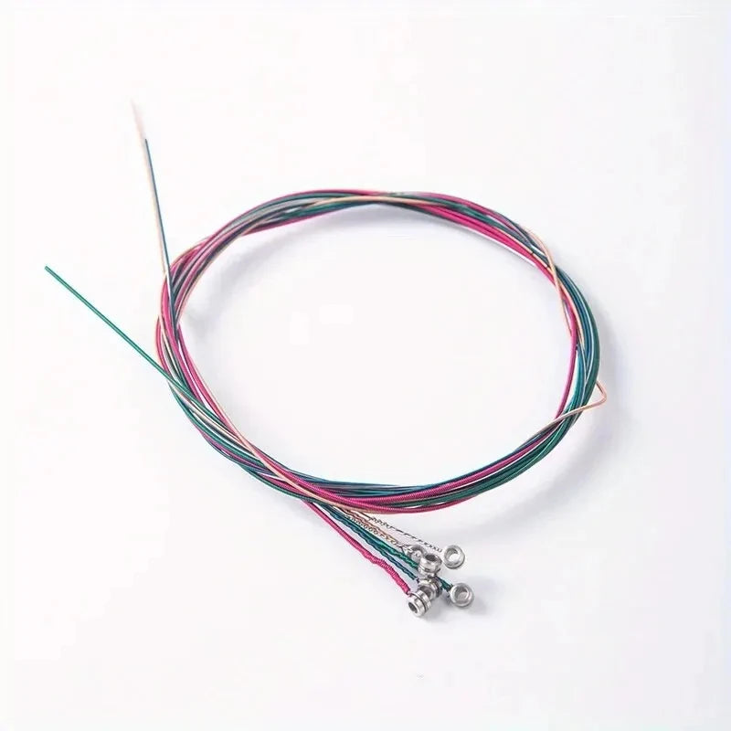 6Pcs/Set High-Quality Acoustic Guitar Strings - Replacement Guitar Strings, Premium Guitar Accessories