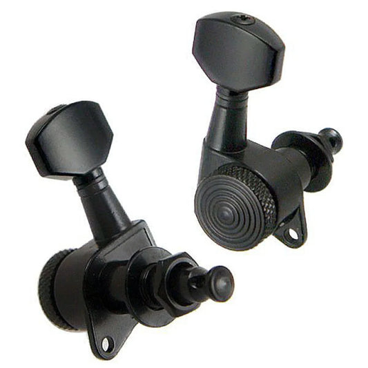  6-Piece Right Locking Guitar Tuners | High-Precision 1:18 Gear | Fit Electric & Acoustic Guitars