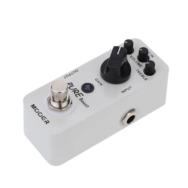 Mooer Pure Boost Micro Mini Boost Effect Pedal for Electric Guitar True Bypass