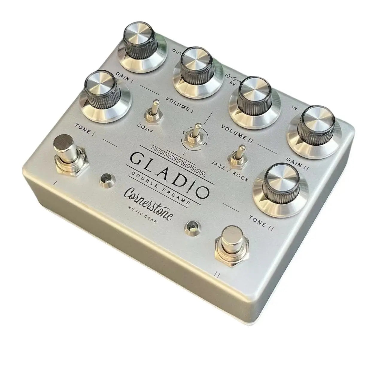 BIG MAN GLADIO Guitar Effect Pedal Distortion Overdrive Dual Overdrive Preamp With True Bypass NEW 1：1