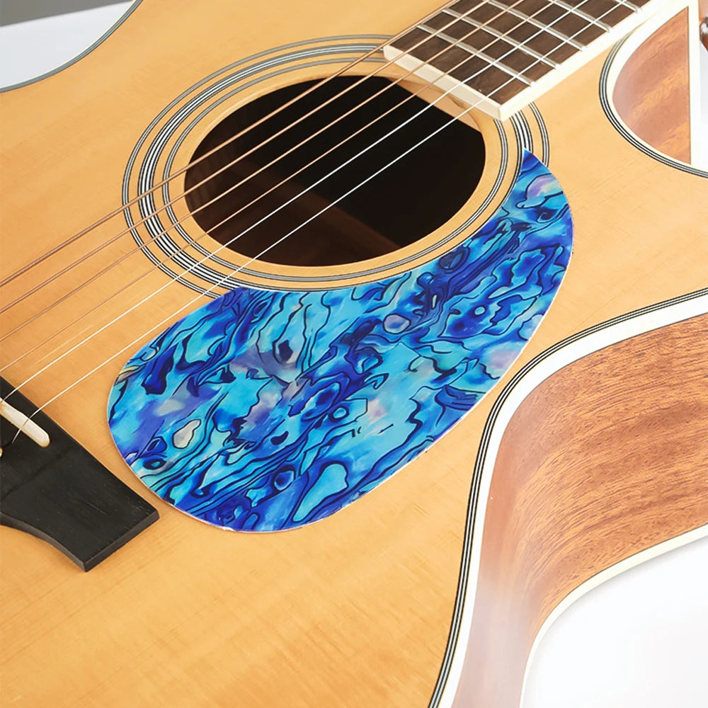 1 Piece Professional Folk Acoustic Guitar Pickguard Thicknesses 0.5 mm Self-adhesive Pick Guard Sticker, Guitar Accessories