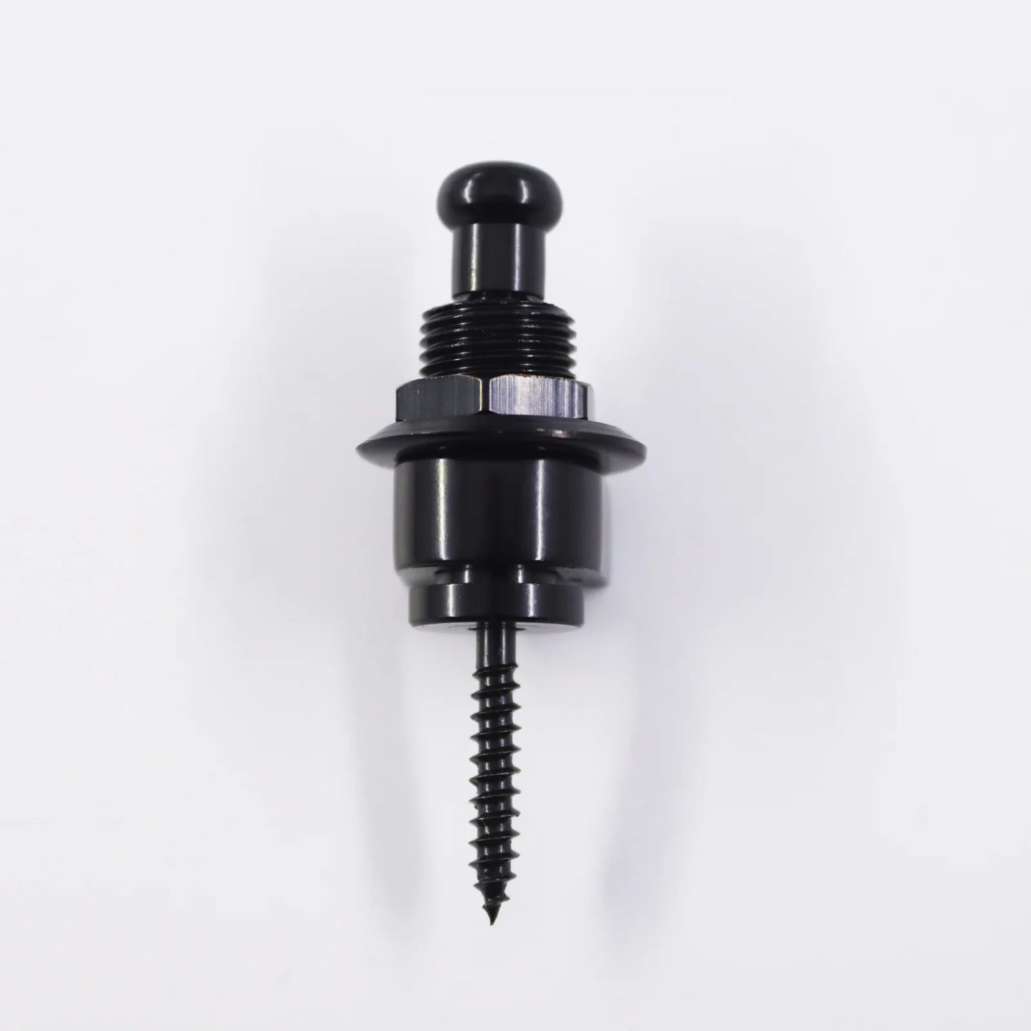 PHRILAM 2PCS Metal Skidproof Guitar Strap Locks Straplocks, Black/Chrome/Gold Available