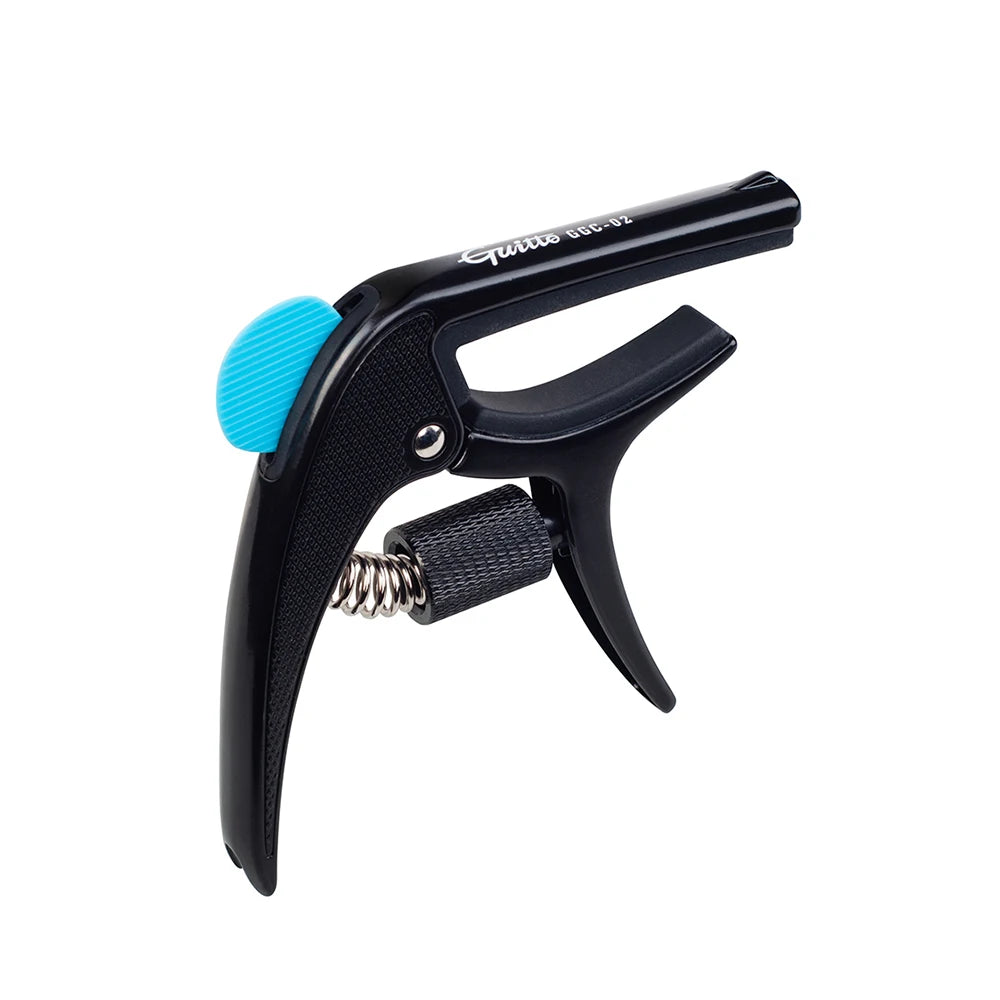 JOYO Guitto Series GGC-02 Guitar Capo Zinc Alloy Made Metal Capo Acoustic Guitar Ukulele Tuning Clamp with Hidden Pick