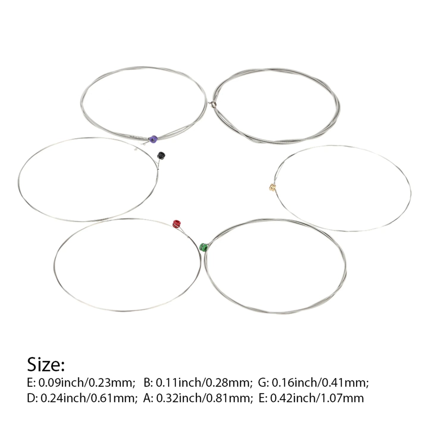 Guitar Strings Set Orphee RX15 Electric Guitar String Set (.009-.042)  Alloy Super Light Tension