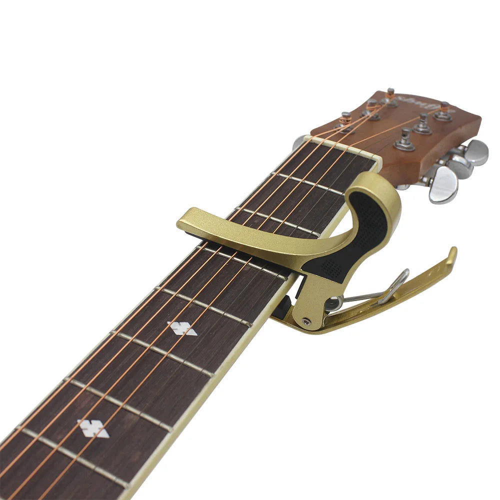 Universal Guitar Capo Guitarra Tuning Clamp Key Zinc Alloy Metal Capo For Acoustic Classic Electric Guitar Parts & Accessories