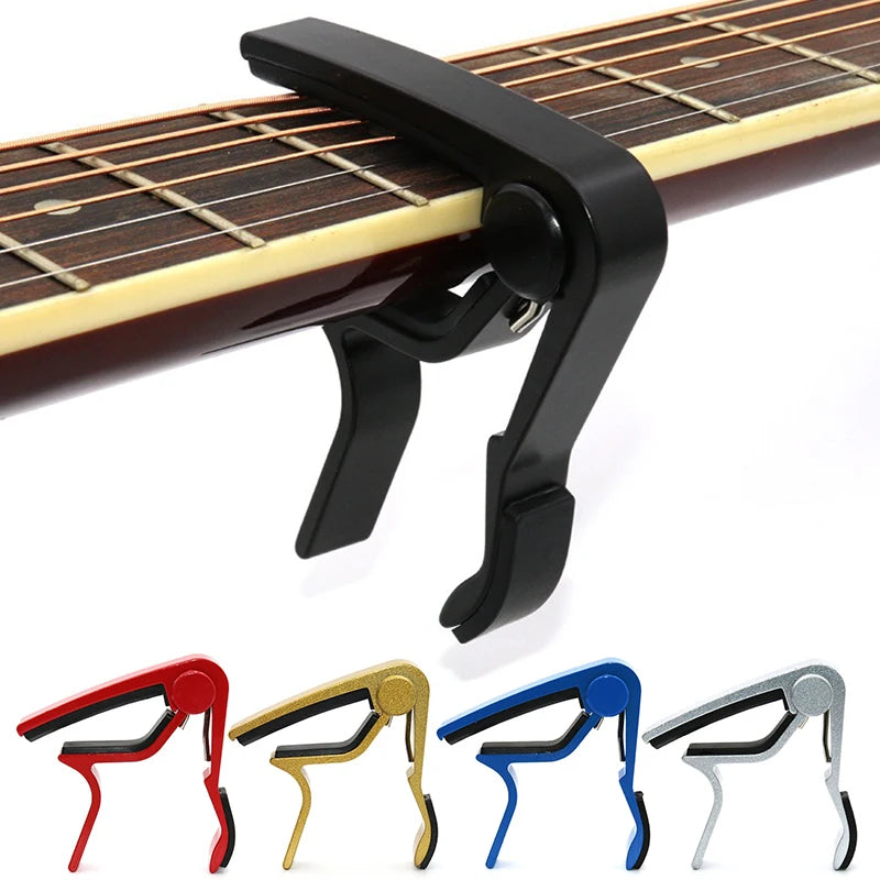 1PC/Pack High Quality Guitar Capo Multiple Color Available Guitar Tone Adjust Tuning Clip Quick Change Tool for Music Lovers ZYF