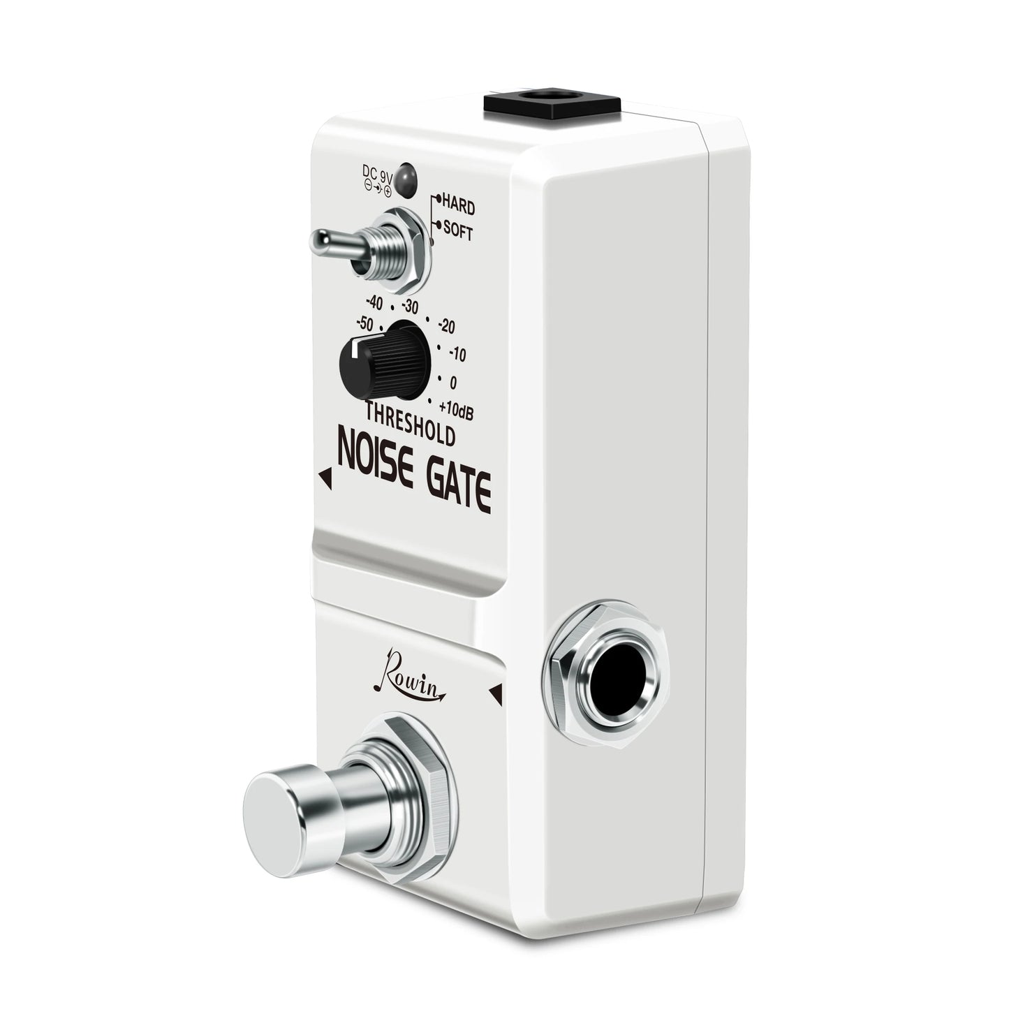 Noise Gate Pedal Noise Killer Guitar Pedal Noise Suppressor Effect 2 Modes for Electric Guitar and Bass True Bypass