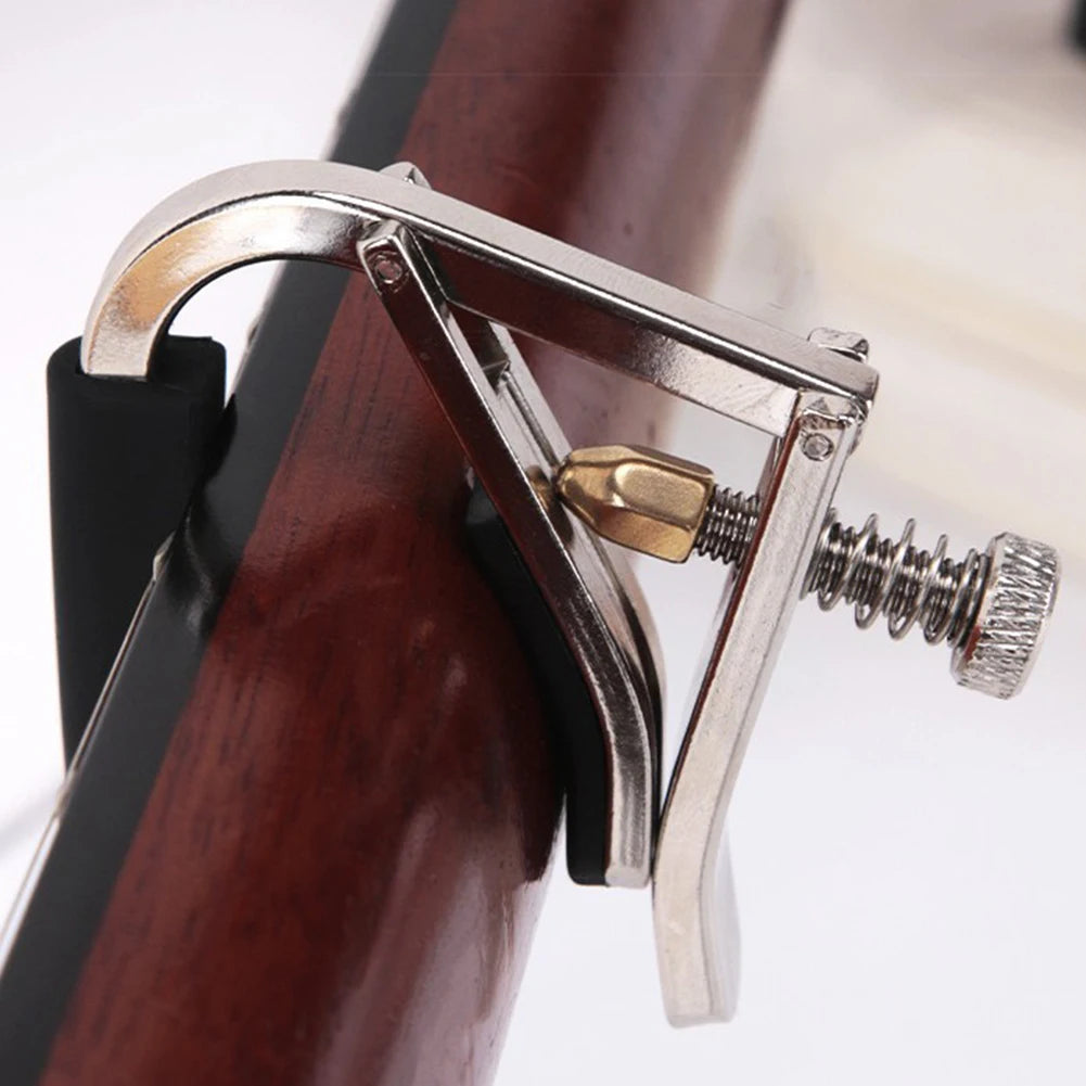 Guitar Capo Adjustable Tension Universal Guitar Capo Guitar Tuner Clamp for Acoustic and Electric Guitars
