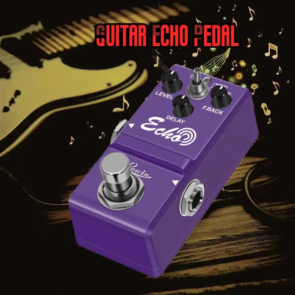 Rowin NANO Guitar Effect Pedals Compressor Flanger Booster Overdrive Delay Tremolo Dumble Distortion for Electric Guitar Bass