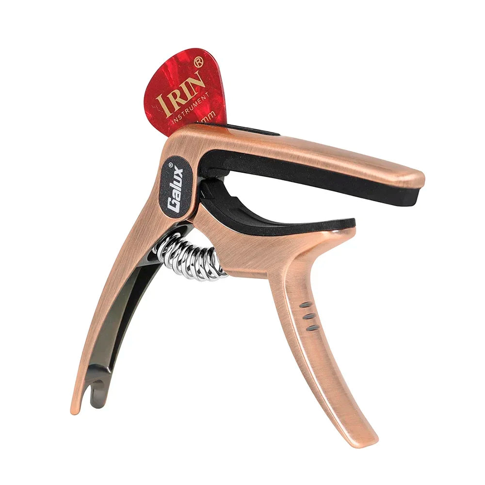 GALUX Guitar Universal Capo GC-501A Multifunctional Alloy Capo Acoustic Electric Guitar Bass Ukulele Banjo Accessories&Parts