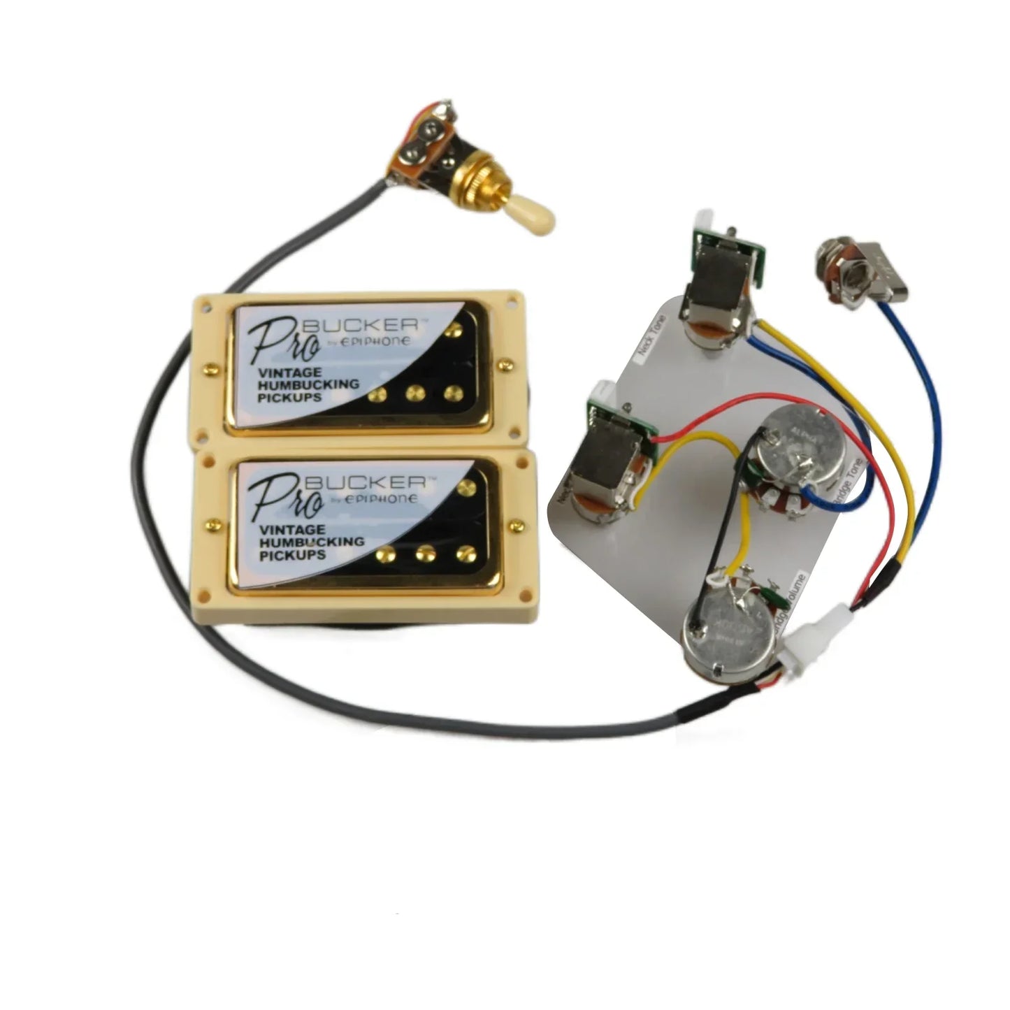 Guitar Pickups Alnico 5 ProBucker Humbucker Pickups Push/Pull Wiring Harness set