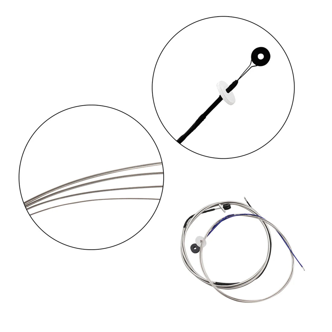 IRIN BD100 Double Bass Strings Big Bass Strings Steel Wire Core Silver-plated Alloy Wound Stringed Instrument Parts Accessories
