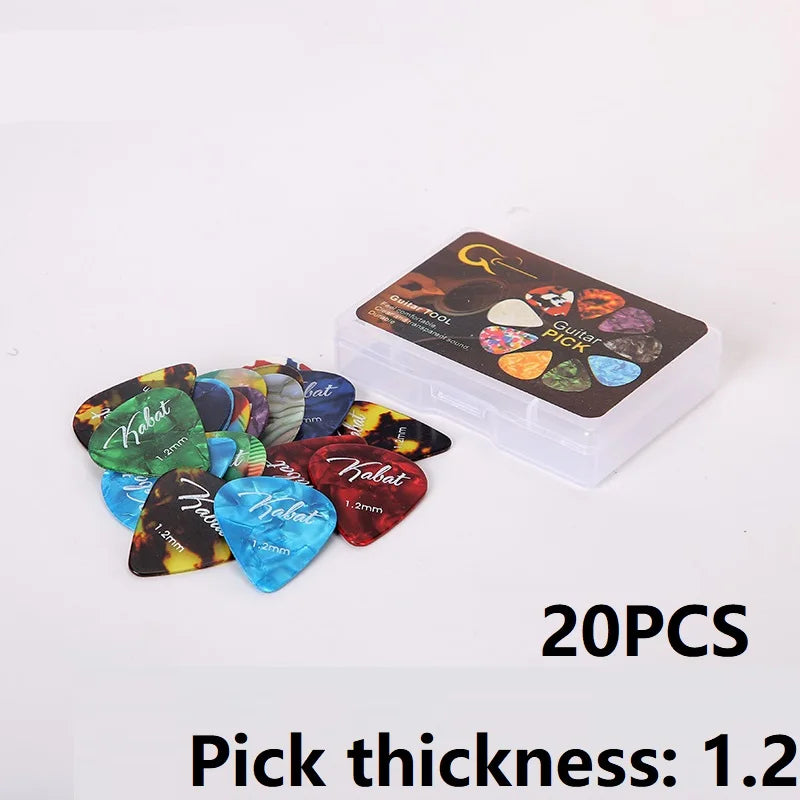 20PCS Guitar Picks Soach Pick 0.71 Pick Alice Plectrums Guitar Mix Plectrum Specifications for Guitar JTBP03