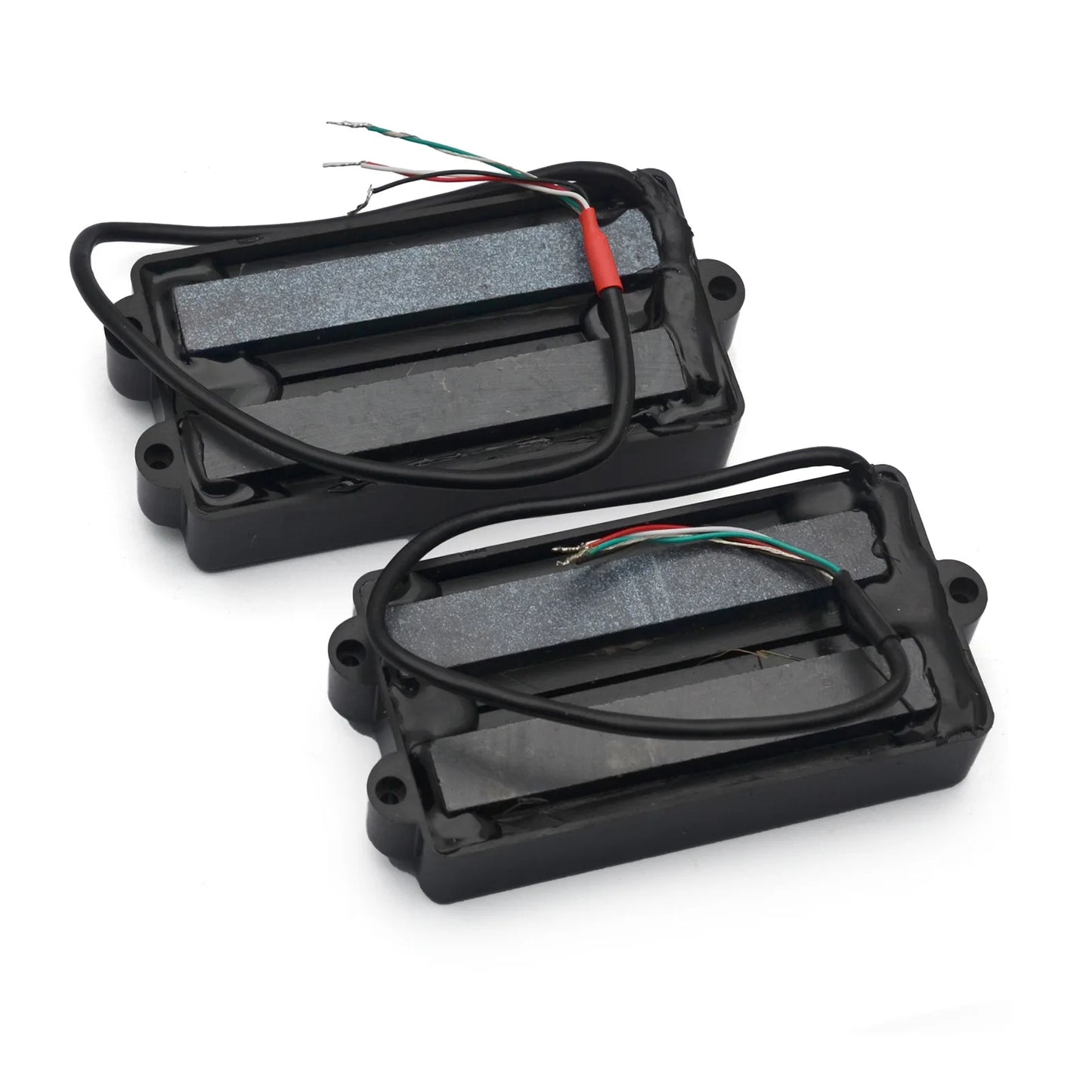 Open Bass Guitar Pickup 4 String Double Coil Humbucker Pickup Ceramic Magnet 57MM for Music Style Bass Guitar Accessories