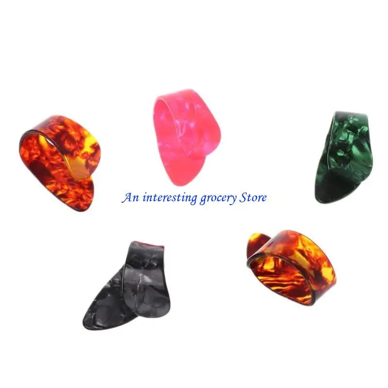 652D 1PC Celluloid Guitar Thumb Pick Plectrums Guitar Plastic New
