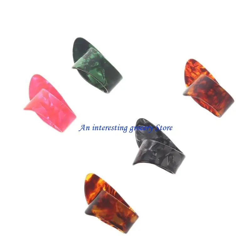 652D 1PC Celluloid Guitar Thumb Pick Plectrums Guitar Plastic New
