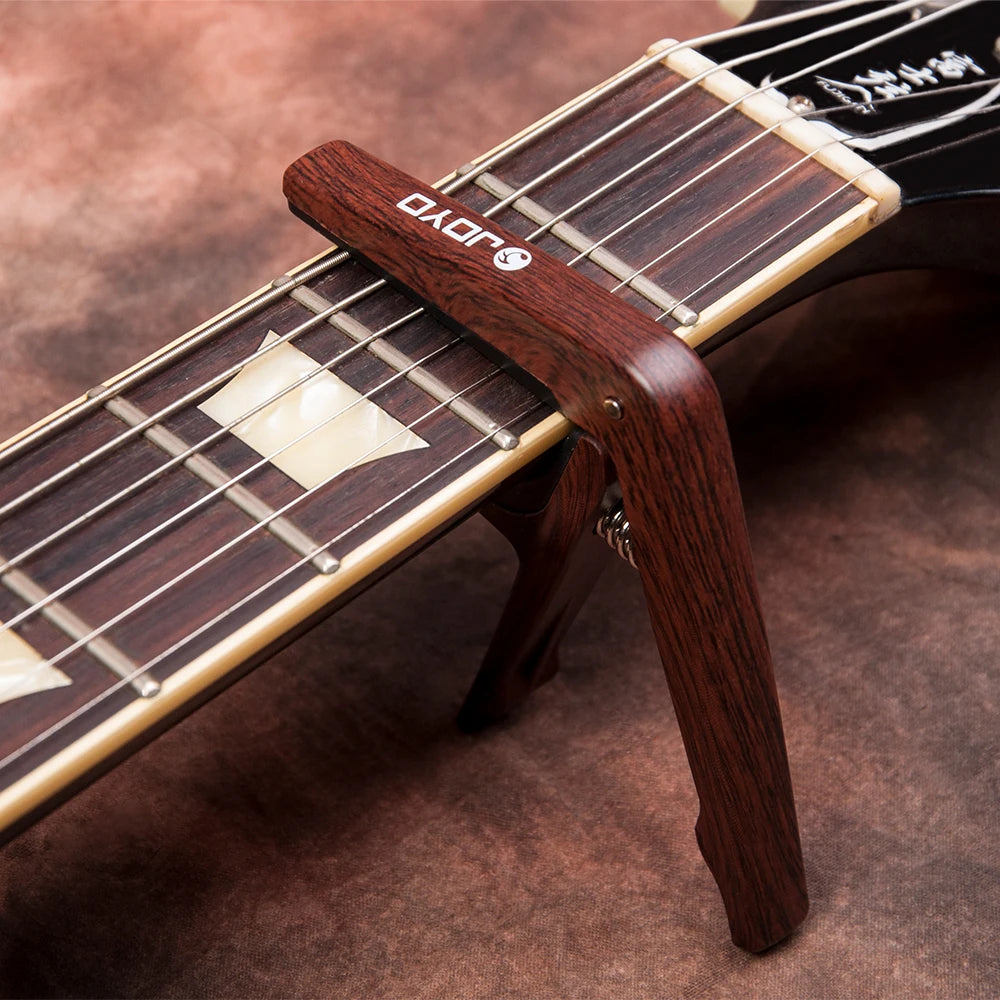 JOYO JCP-01 Guitar Capo High-grade Lightweight 6-String Clamp Metal Capo with Steel Spring for Acoustic Electric Guitar Ukulele