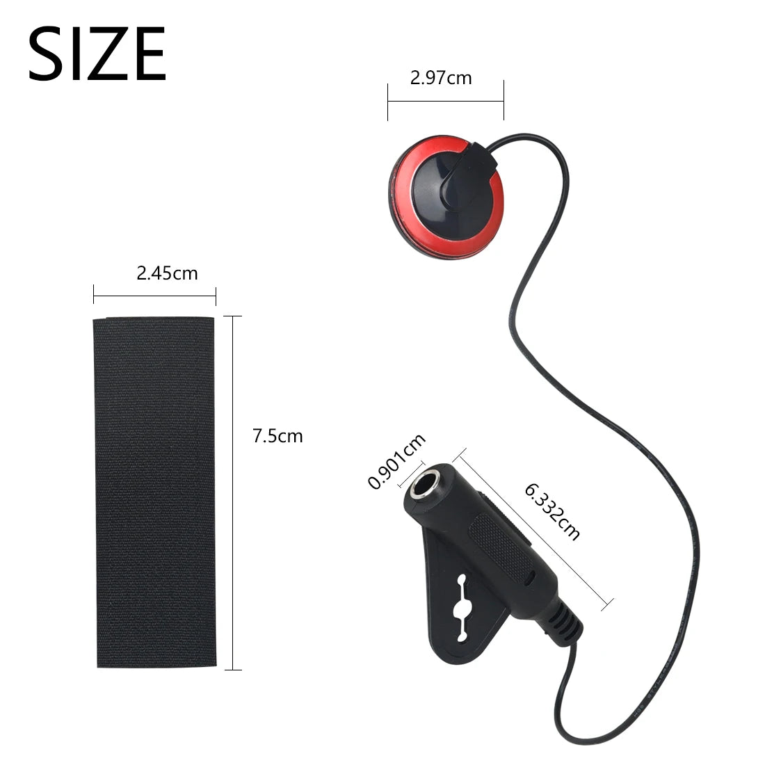 Instrument Universal Pickup Guitar Pickup Piezo Contact Microphone Pickup For Guitar Violin Guitar Accessories