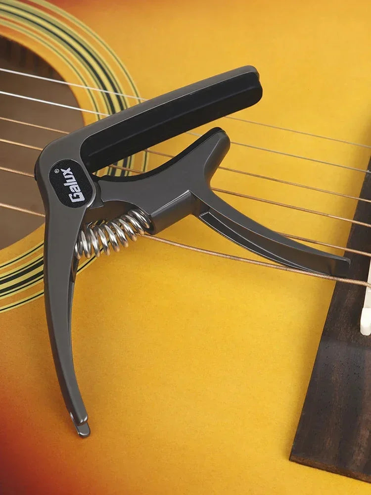 GALUX Guitar Universal Capo GC-501A Multifunctional Alloy Capo Acoustic Electric Guitar Bass Ukulele Banjo Accessories&Parts