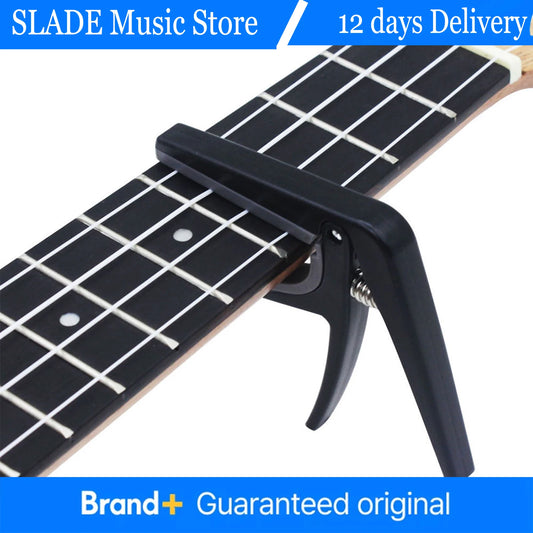 Guitar Tuning Clamp Pro Black Ukulele Capo Quick Change Tuner Musical Instrument Accessories Acoustic 4 Strings Hawaii