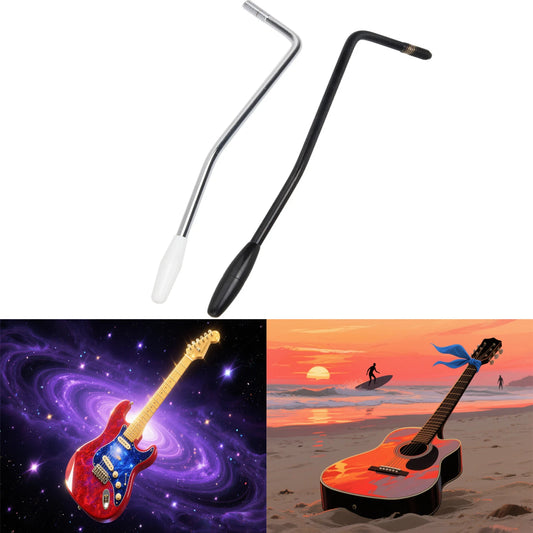 6MM Electric Guitar Handle Instrument Pick Tremolo Bar Arm Whammy Bar for Fender Strat Stratocaster Electric Guitar Whammy Bar