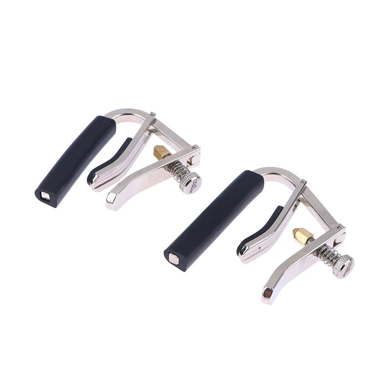 Classical Folk Acoustic Guitar Capo Metal Adjustable Pitch Clip Tuning Clamp Universal Capo Quick Change Clip