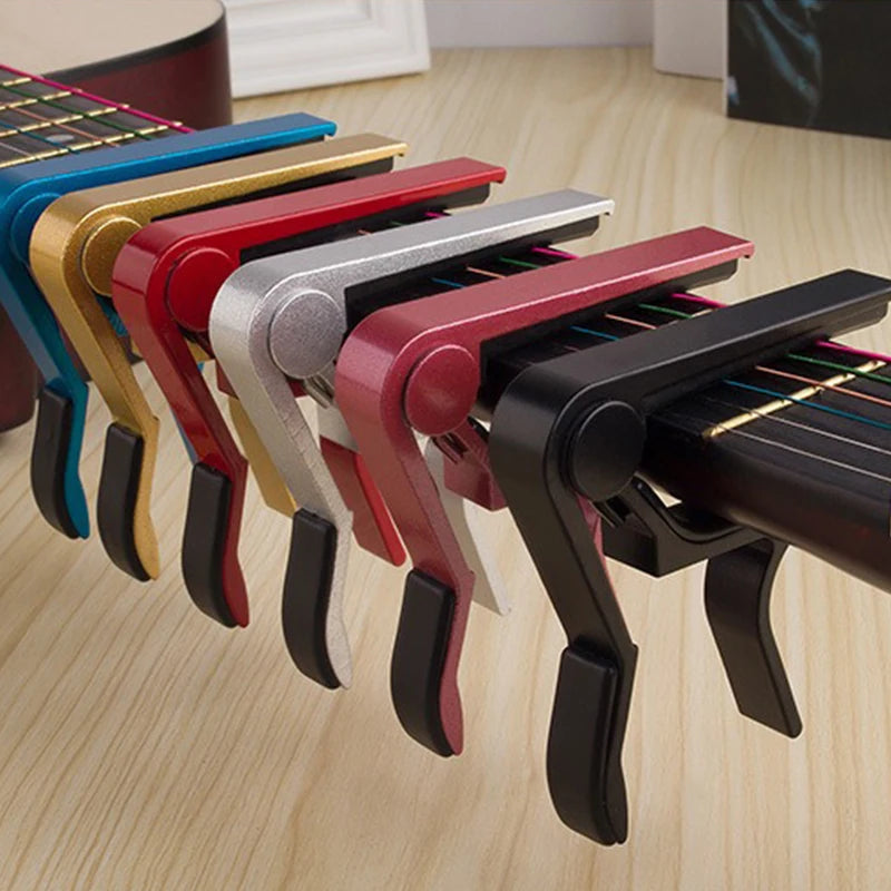 1PC/Pack High Quality Guitar Capo Multiple Color Available Guitar Tone Adjust Tuning Clip Quick Change Tool for Music Lovers ZYF