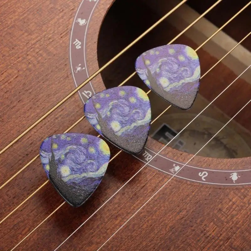 3pcs Guitar Picks  0.46 0.71 0.96 MM Universal Guitar Pick For All Guitar Electric Guitar Bass Ukulele