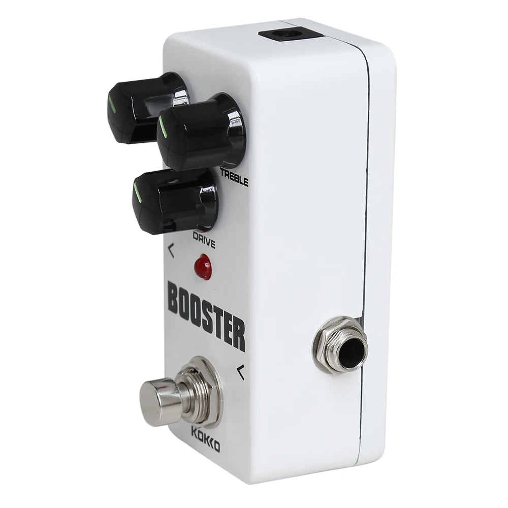 KOKKO Electric Guitar Effect Pedal FBS2 Two Band EQ Booster Effect Pedal True Bypass Mini Single Guitar Pedal Guitar Accessories