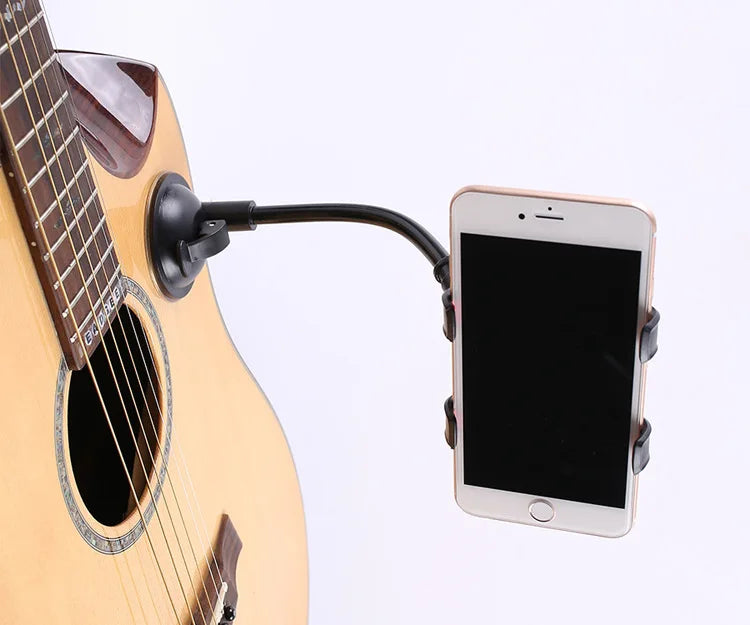 Guitar Capo Guitar Phone Holder Stand Adjustable Capo For Guitar Accessories Musical Instruments