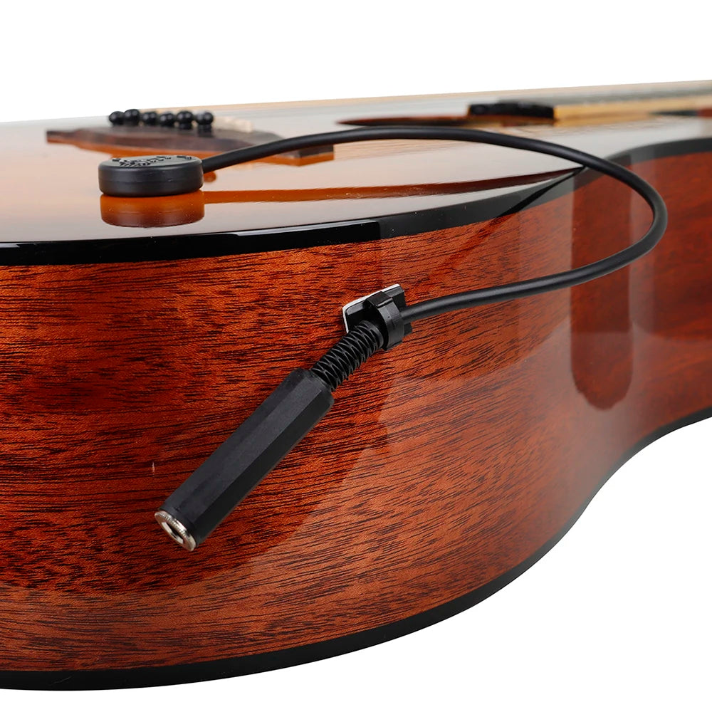 Universal Acoustic Guitar Pickup Piezo Contact Microphone Pickup for Guitar Ukulele Violin Pickup Guitar Parts & Accessories