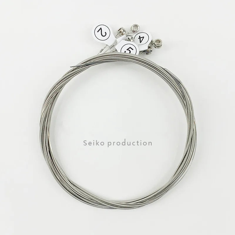 Moge Electric Guitar Strings Antirust Coating Nickel Wound Strings For Electric Guitar Parts