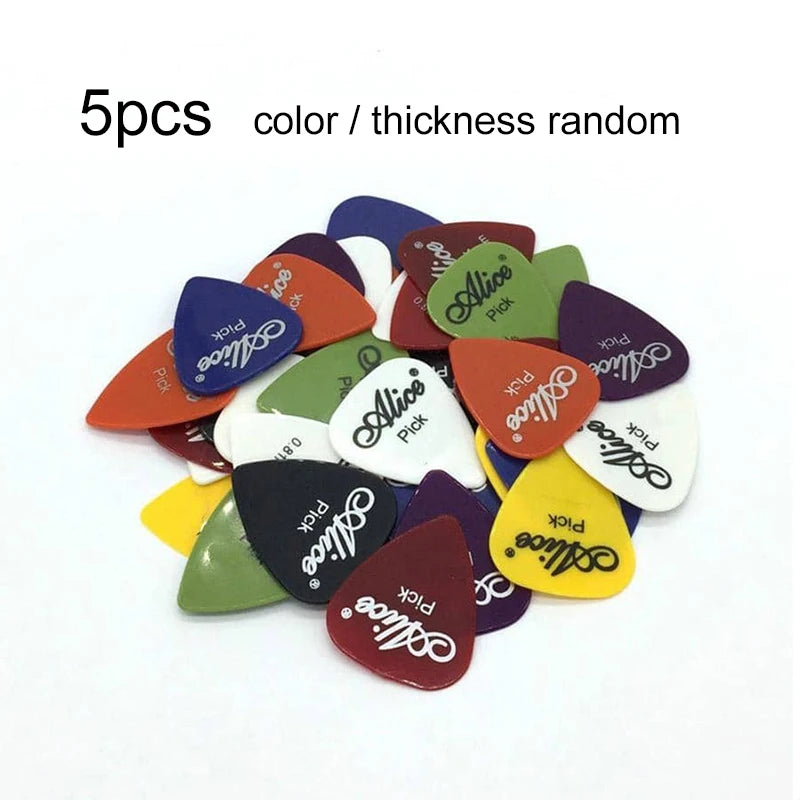 5-50Pcs Guitar Picks Guitar Accessories 0.58/0.71/0.81/0.96/1.2/1.5mm Acoustic Electric Bass Plectrum Mediator Guitar Picks TMZ