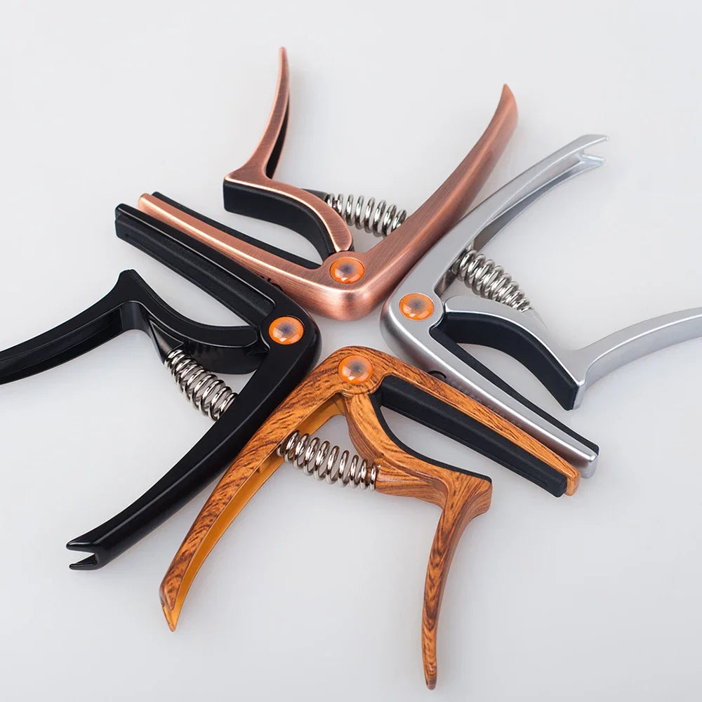 GGC-03 Guitar Capo for Acoustic Electric Guitar Ukulele Mandolin Banjo Zinc Alloy Tuning Clamp Guitar Parts & Accessories