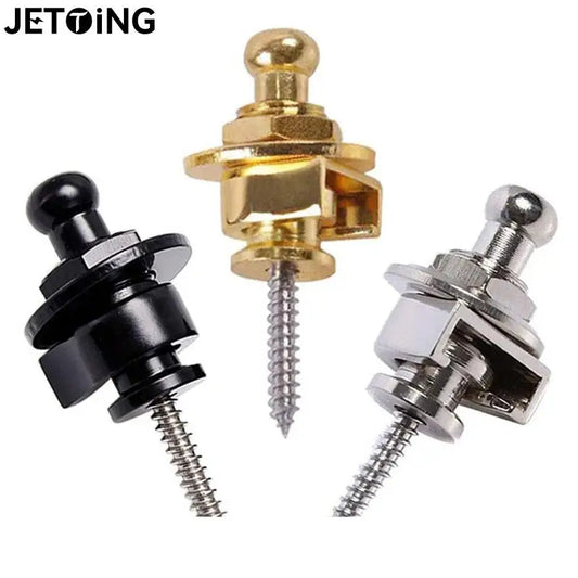 Guitar Strap Lock Straplock Button Guitar Buckle Skidproof locking pegs Pins for Acoustic Electric Bass Strap Lock Buttons Pins