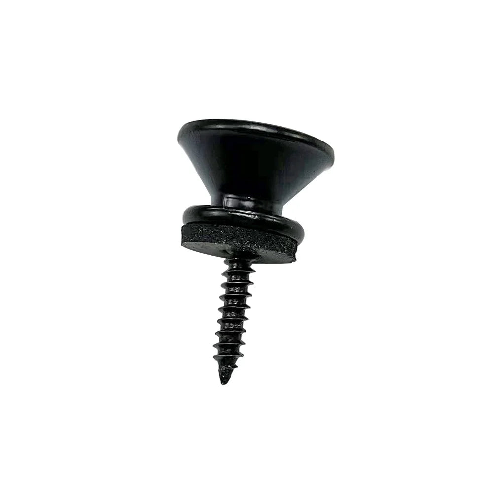 2pcs/lot Metal Guitar Button Electric Bass Strap Locking Pegs Metal End Ukulele Buckle Lock Pins Guitar Accessories Multi Color